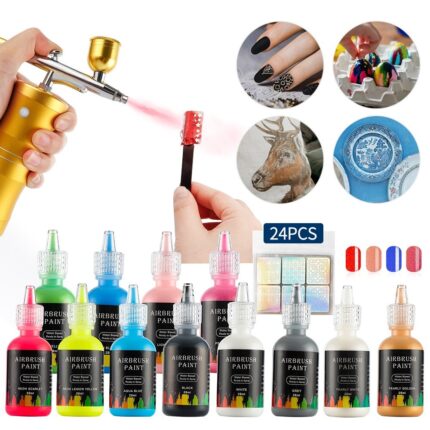 29ML Airbrush Nail Ink Nail Polish Paint Nail Ink Pigment for Nail Art Polish