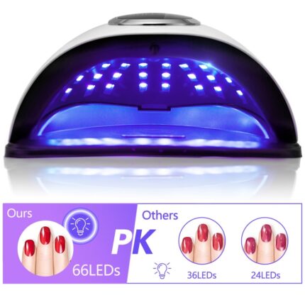 300W Professional Nail Dryer Lamp For Manicure Powerful UV Gel Nail Lamp