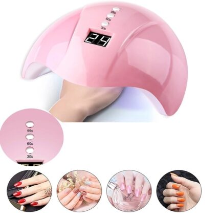LED UV Nail Lamp for Curing Gel Nail Polish Quickly Professional Nail Drying Lamp