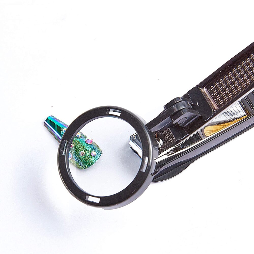 Magnifying-Glass-Nail-Clipper-Elder-People-Baby-Toenails-Finger-Cutter-Manicure-Pedicure-Tools-1 Magnifying Glass Nail Clipper Cutter Manicure Pedicure Tools