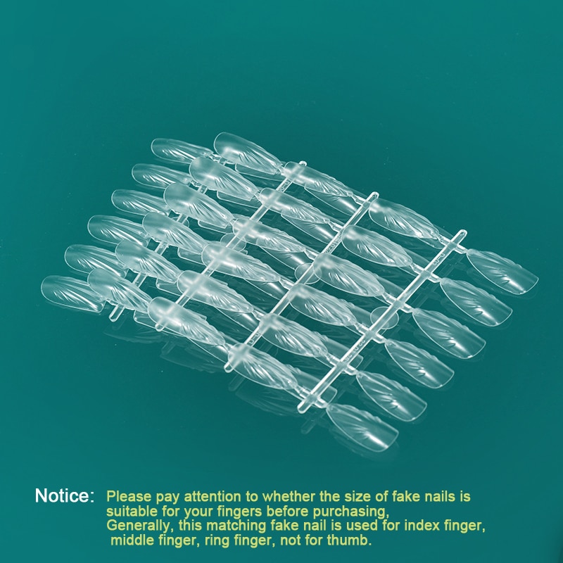 Nailpop-Matching-Nail-Tips-3D-Shell-Shape-Fake-Nails-Suitable-for-Small-Fingernail-Almond-Coffin-Stiletto-2 Nailpop Matching Nail Tips 3D Shell Suitable for Small Fingernail