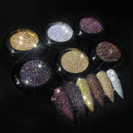 Diamond Crystal Powder | Luxury Glitter Nail Powder
