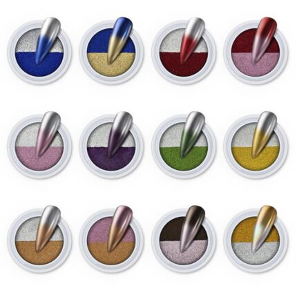 Solid Mirror Powder - Unique Glitter Powder For Nails