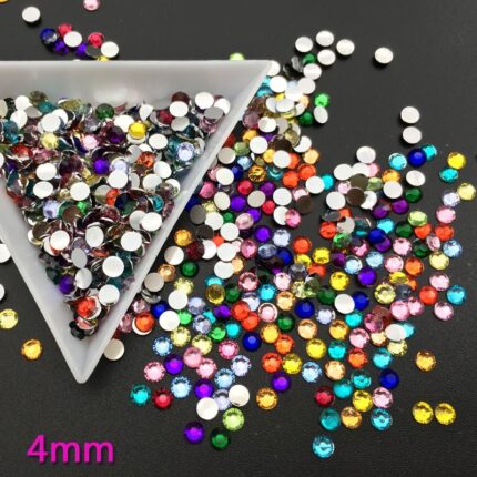 Colorful Nail Rhinestones To Decorate Nails