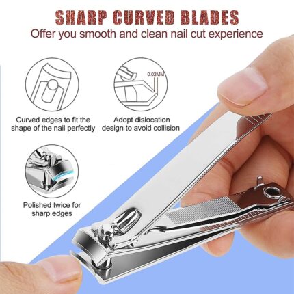 Stainless Steel Nail Clipper Set