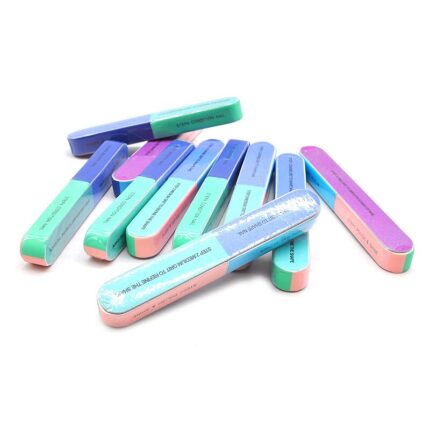 10pcs/lot Professional Nail File Buffer with 7 Sides