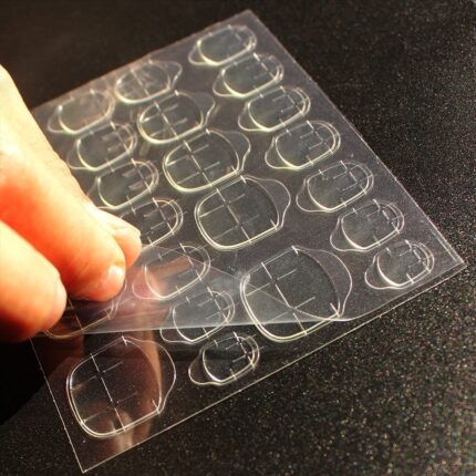 1200Pcs Waterproof Double-Sided Nail Adhesive Stickers