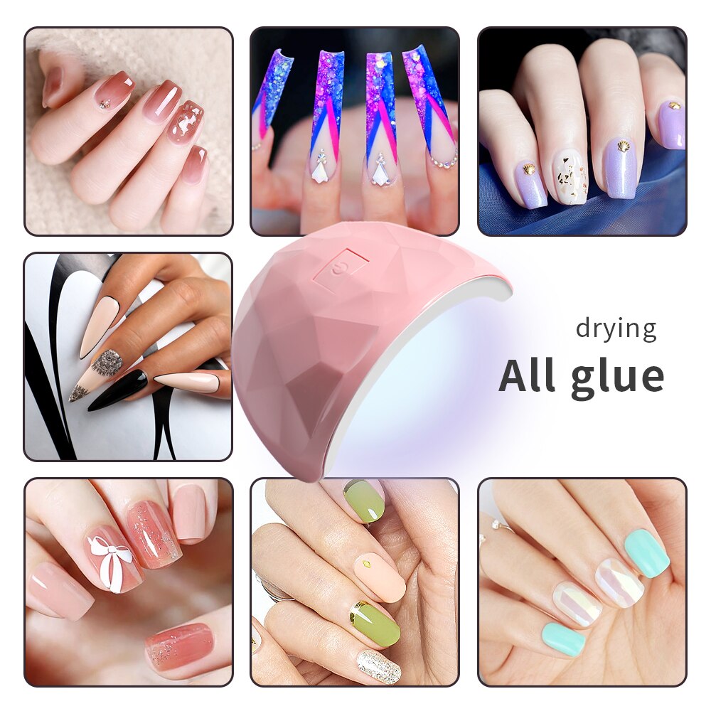 54W-18-LED-Drying-Lamp-Manicure-UV-Nail-Dryer-Curing-Gel-Nail-Polish-Integrated-USB-Smart-4 54W UV LED Nail Dryer Lamp