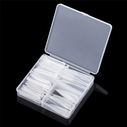 98/120PCS Dual Forms Nail Gel Molds for Nail Extensions