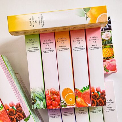 Cuticle Oil Pen Set - 15 Scents - 30pcs for Nail Care and Strengthening