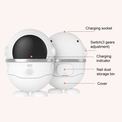 Electric Safety Nail Clipper for Kids and Adults