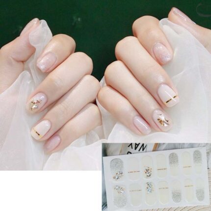 Five Varieties of Self-Adhesive Nail Sticker Set