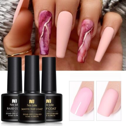 Nail Gel Base Coat & Top Coat