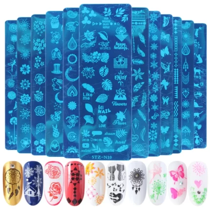 26pc Nail Art Stamp Plate Set - Manicure Kit LA1813