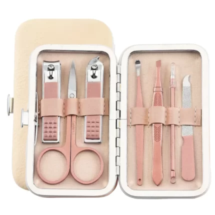 7pcs Portable Stainless Steel Nail Clippers Set