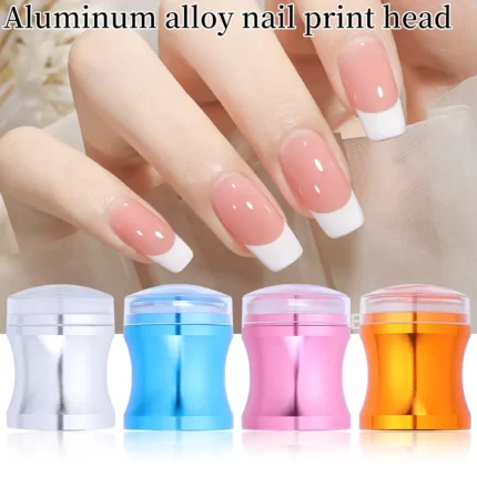 LULAA Electroplated Coating Nail Stamper Kit - Nail Art Accessories