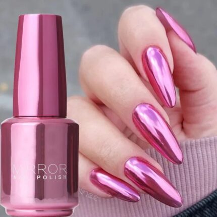 12 Colors Metallic Mirror Nail Polish