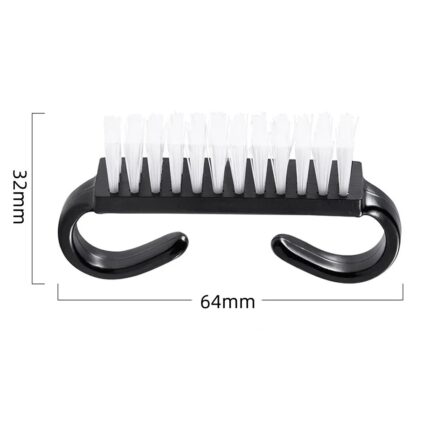 50/100 Nail Dust Brushes Plastic