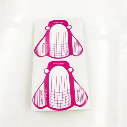 50/100Pcs French Nail Form Tips for Acrylic and UV Gel Extensions