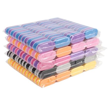 50PCS Mini Double Sided Nail File Sponge