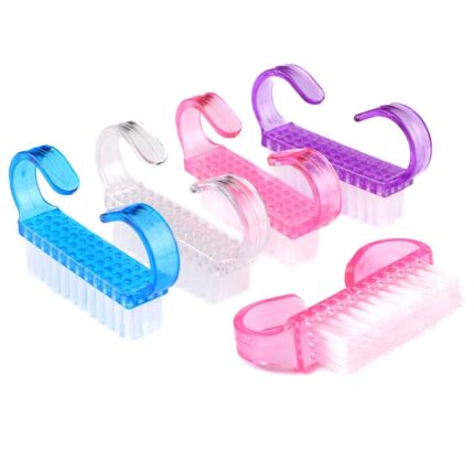 50Pcs Plastic Nail Brush Set