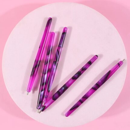 5pcs Nail Art Magnetic Stick for Cat Eye Gel Polish