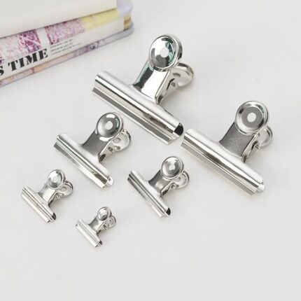 6/12pcs Silver C Curve Nail Clips for Nail Extension