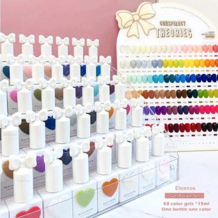 58 Colors Nail Gel Polish Set