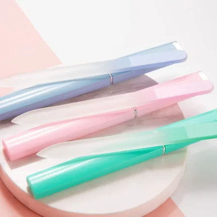 Glass Nail File with Case