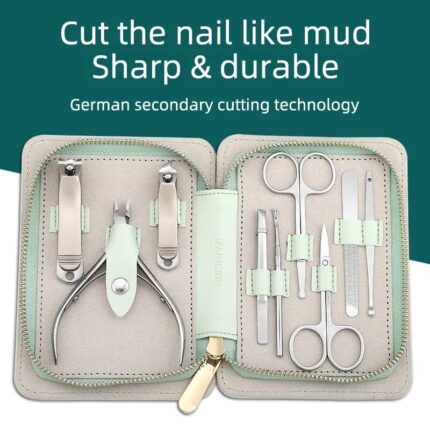 High-End Stainless Steel Nail Clipper Set - Personal Care Nail Repair Tools