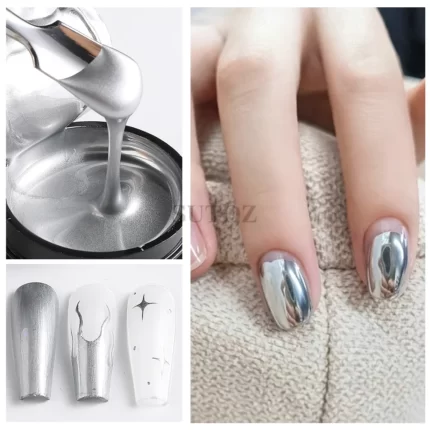 5ml Metallic Painting Gel Mirror Effect Nail Polish