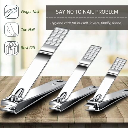 Professional Stainless Steel Nail Clippers Manicure Set