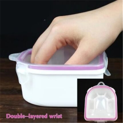 Double Layer Nail Soaking Bowl