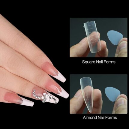 Reusable French Line Stickers for Poly Nail Gel
