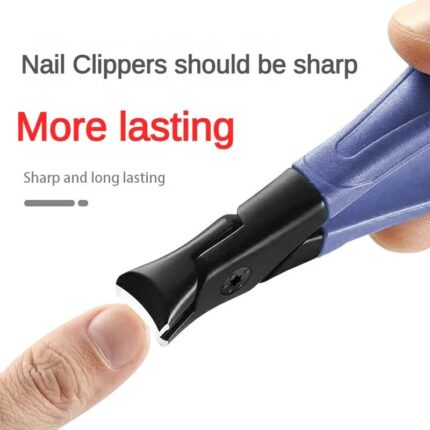 Anti-Splash Fish Tail Nail Clippers