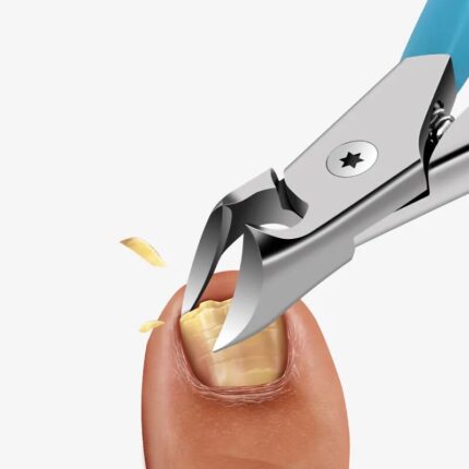 Introducing our New Nail Clippers Toenail Cutters Pedicure Manicure Tools – the ultimate solution for your nail care needs. This professional-grade set is designed to provide you with a comfortable and efficient way to maintain healthy, well-groomed nails. Our nail clippers are equipped with an innovative anti-splash feature, preventing nail shavings from scattering and making the cleanup a breeze. No more worrying about eye injuries or messy nail trimmings – our design ensures a clean and safe experience. Crafted with precision, these clippers boast a bionic design complemented by an excellent ergonomic structure, ensuring a comfortable grip and a delicate, beautiful appearance that feels like a work of art. They are made of high-grade stainless steel with a zinc alloy nickel plating process, offering exceptional anti-rust durability and an outstanding texture. This ensures that each use provides you with a superior manicure experience. Whether you're dealing with ingrown nails, paronychia, or simply in need of regular nail maintenance, our professional correction tool set has got you covered. Maintain the health and beauty of your nails with the reliability and quality of our Nail Clippers Toenail Cutters Pedicure Manicure Tools. SPECIFICATIONS: Material: Stainless Steel Application: Toe Number of Pieces: One Unit Item Type: Clipper & Trimmer