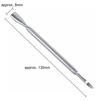 Pink Gold Cuticle Nipper and Pusher Set for Nail Care