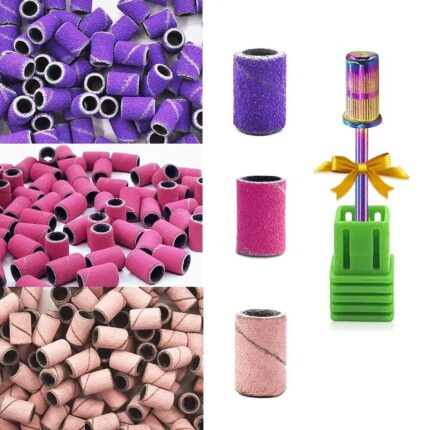 50Pcs Efile Sanding Bands for Acrylic Nails Drill