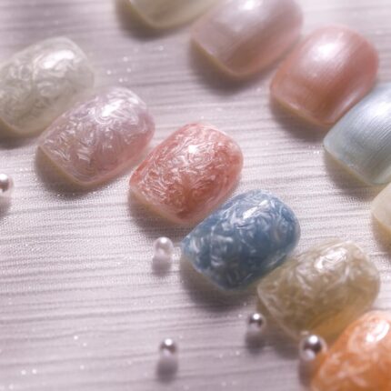9 Colors Pearl Shell Thread Gel Nail Polish - DIY UV Gel Varnish