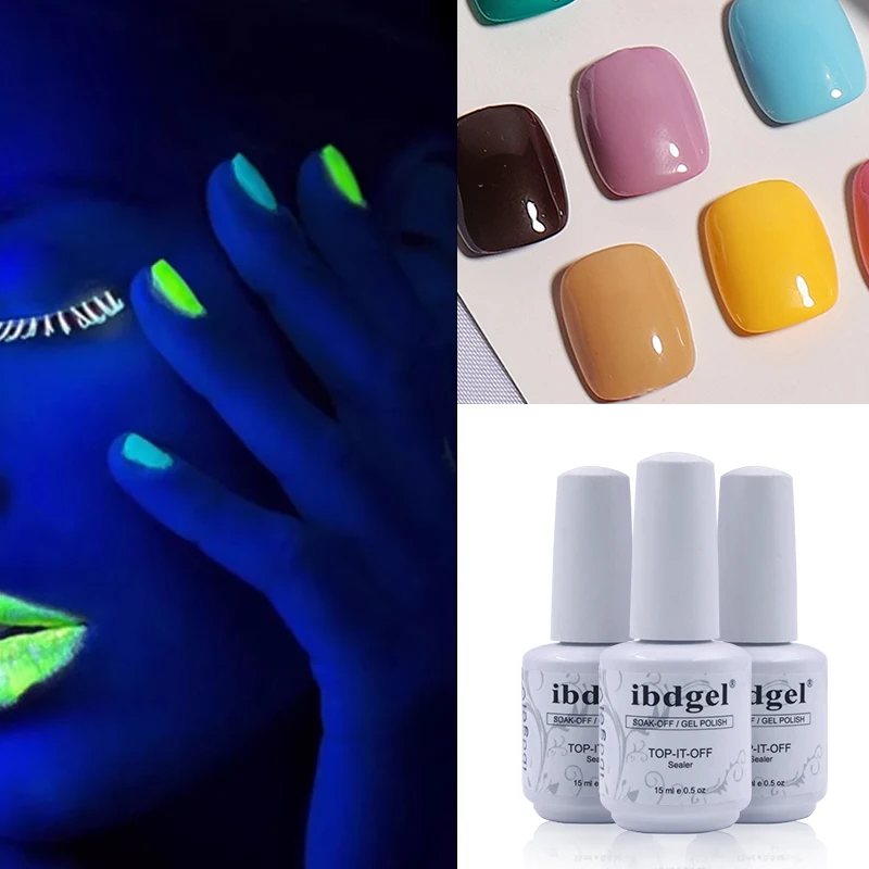 15ml-Luminous-Top-Coat-No-Wipe-topgel-Soak-Off-Glow-in-The-Dark-Liquid-Semi-Permanent-4 15ml Luminous No Wipe Top Coat Gel Polish