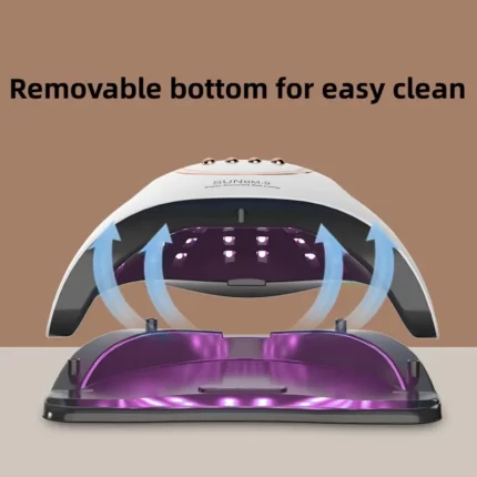 Max UV LED Nail Dryer Lamp with LCD Display - 66 LEDs