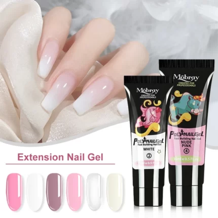 Poly Gel Manicure Kit for Nail Extensions and Nail Art